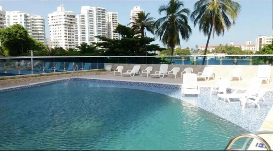 Apartamento Fabuloso Estudio Con Vista Al Laguito Cartagena