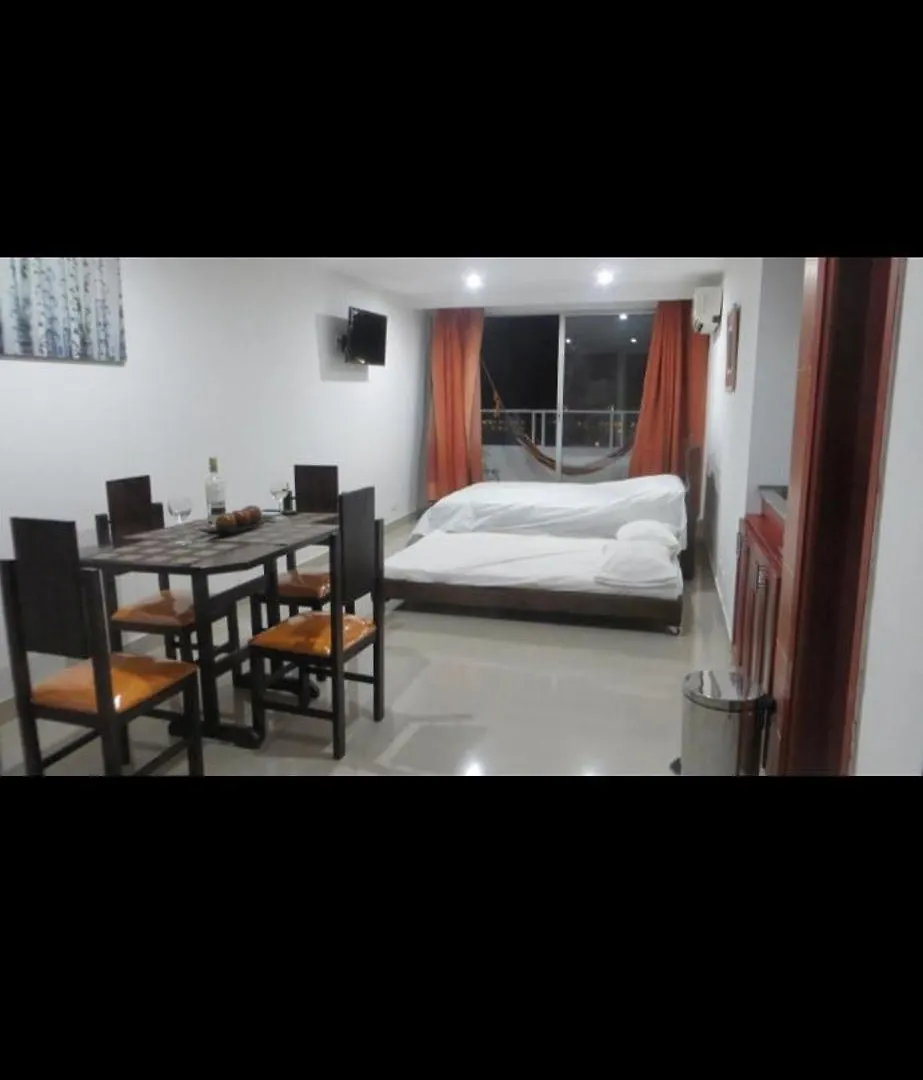Apartamento Fabuloso Estudio Con Vista Al Laguito Cartagena